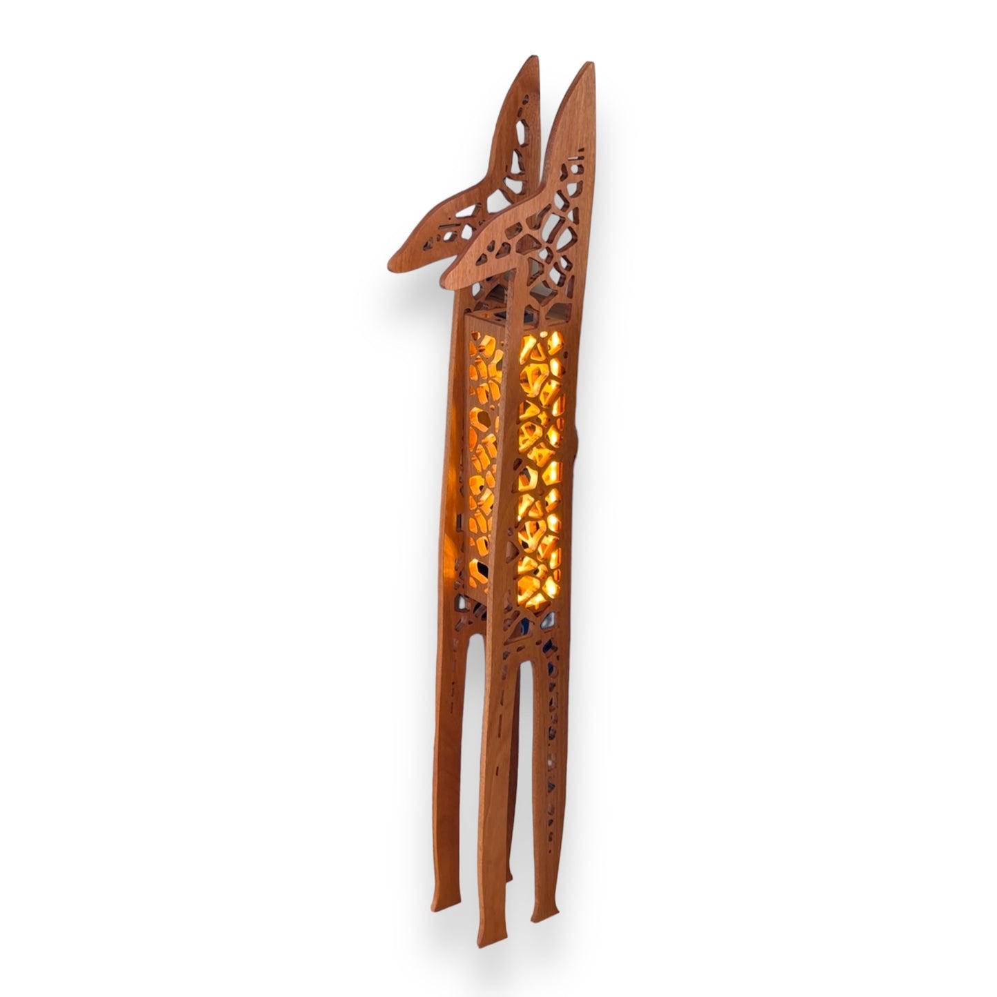 e. | Giraffe | Hardwood Floor Lamp
