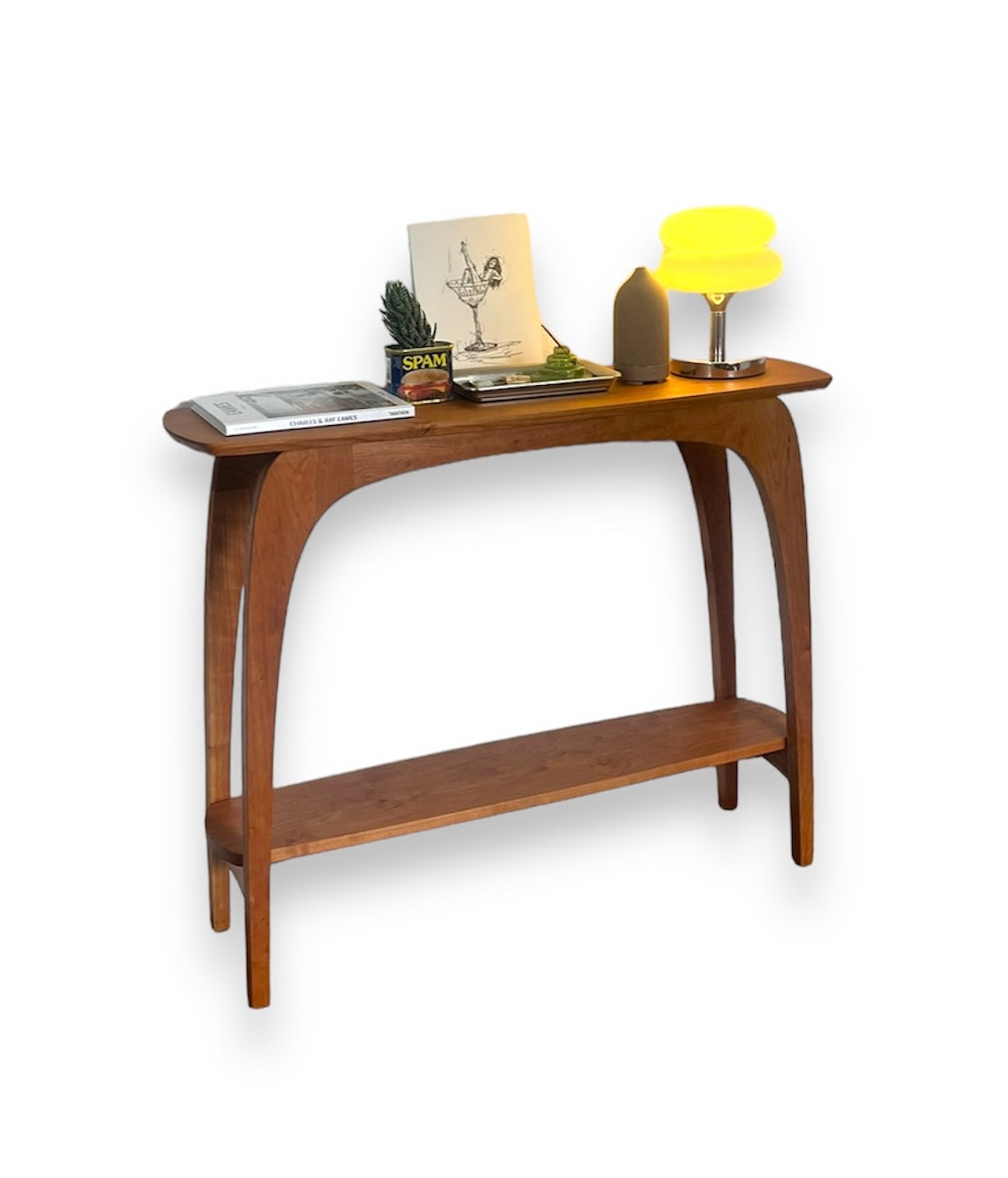 d. | Curve | Console Table